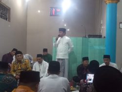 Tim 1 Safari Ramadhan, Bupati Lebong Sambangi Masjid Muhajirin