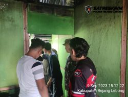 Polisi Selidiki Penyebab Kebakaran di Rejang Lebong