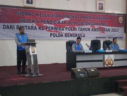 49 Orang Personil Polda Bengkulu Lulus Terpilih Dalam Seleksi PAG   2023