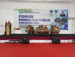 Bupati Buka Secara Resmi Forum Konsultasi Publik Rancangan Awal RPJPD Kabupaten Kepahiang