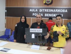 Ditresnarkoba Polda Bengkulu Kembali Menangkap 2 Tersangka Residivis Narkoba