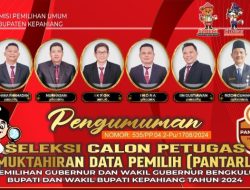 Seleksi Petugas PANTARLIH Ini Syarat Dan Ketentuannya