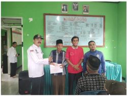 Pemerintah Desa Talang Berantai Salurkan BLT Dana Desa
