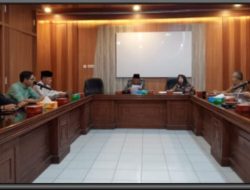 Bapemperda DPRD Gelar Rapat Terkait Prioritas Kegiatan Unsur Pimpinan