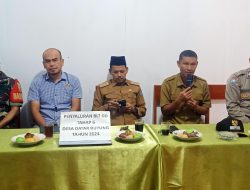 Desa Datar Ruyung Bagikan BLT Dana Desa