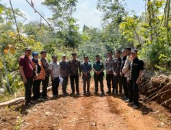 Permudah Akses Pertanian Pemdes Talang Jambu Buka Badan Jalan