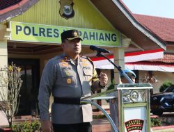 Kapolres Kepahiang Pimpin Sertijab Kabag, Kasat Dan Kapolsek