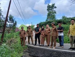 Pemerintah Desa Kuto Rejo Opname Pemasangan Lampu Jalan Dan Monev Pembangunan Telford