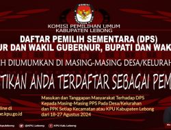 Daftar Pemilih Sementara Kabupaten Lebong Pastikan Nama Anda Terdaftar