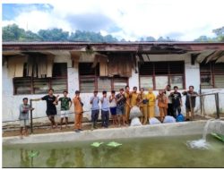 Ketahanan Pangan Pemdes  Lebong Tandai Lepas Bibit Ikan