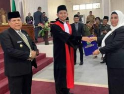 DPRD Lebong Gelar Paripurna Istimewa Pelantikan PAW Pimpinan Dewan