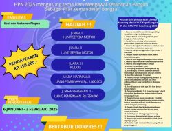Ayo Ramaikan Mancing Mania Hut Kepahiang Dan HPN PWI 2025