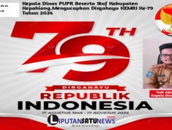 Dinas PUPR Kabupaten Kepahiang Mengucapkan Dirgahayu Republik Indonesi Ke 79 Tahun Nusantara Baru Indonesia Maju