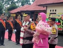 Farawell Parade Iringi Pisah Sambut Kapolres Kepahiang