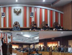 DPRD BENGKULU UTARA GELAR RAPAT PARIPURNA PEMBERHENTIAN BUPATI DAN PELANTIKAN BUPATI DAN WAKIL BUPATI 