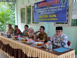 Desa Taba Saling Masuk 7 Desa Tetapkan APBDes Tepat Waktu