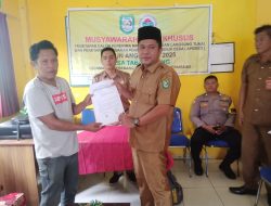 Pemerintah Desa Taba Padang Gelar Musdesus Penetapan BLT DD