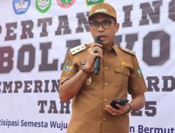 Wakil Bupati Kepahiang Buka Turnamen Bola Voli Dalam Rangka Hardiknas