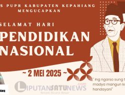 Dinas PUPR Kabupaten Kepahiang Mengucapkan Selamat Hari Pendidikan Nasional 2 Mei 2025