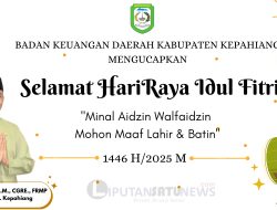 BKD Kabupaten Kepahiang Mengucapkan Selamat Hari Raya Idul Fitri 1446H/2025M