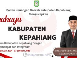 BKD Kabupaten Kepahiang Kabupaten Kepahiang Mengucapkan Dirgahayu Kabupaten Kepahiang Ke-21