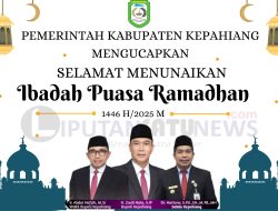 Pemerintah Kabupaten Kepahiang Mengucapkan Selamat Menunaikan Ibadah Puasa Ramadhan 1446 H/2025 M