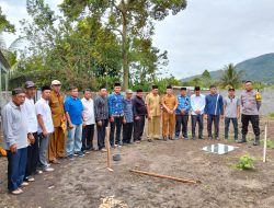 Pengukuran Arah Kiblat Masjid Nurul Huda Desa Tebat Monok
