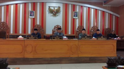 Ketua DPRD Bengkulu Utara Pimpin Langsung Sidang Paripurna Istimewa