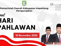 Pemerintah Daerah Kabupaten Kepahiang Mengucapkan Selamat Hari Pahlawan Nasionla 10 November 2025