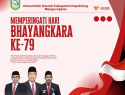 Pemerintah Kabupaten Kepahiang Mengucapkan Selamat Hari Bhayangkara ke-79