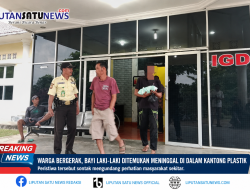 Warga Bermani Ilir Geger, Bayi Laki-Laki Ditemukan Meninggal di Dalam Kantong Plastik