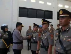 Polres Kepahiang Gelar Sertijab Kasat Lantas dan Kapolsek Tebat Karai