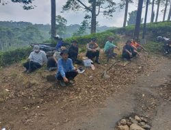 Dibantu Rakyat, Jalan Provinsi Bengkulu di Kepahiang Diperbaiki Secara Gotong Royong