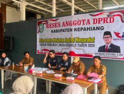 DPRD Kepahiang Gelar Reses Serentak, Serap Aspirasi Masyarakat di Dapil Masing-Masing