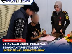 Kejari Kepahiang Tegaskan Tuntutan Berat bagi Predator Anak, Pelaku Persetubuhan Anak Tiri Dituntut 19 Tahun Penjara, Vonis Hakim 18 Tahun Penjara