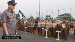 Apel Gabungan, Wabup:Kerja Sama Tim Dukung kinerja Pembangunan Daerah